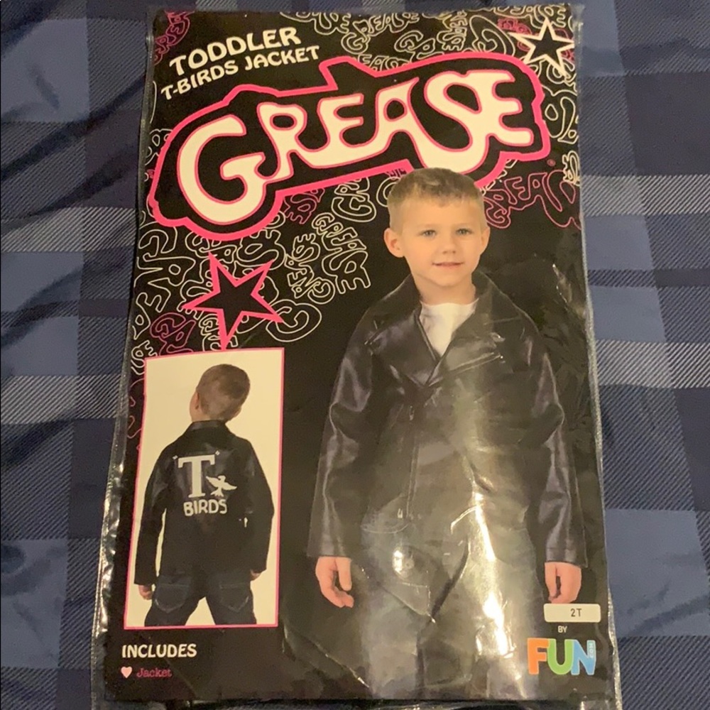 Toddler Grease T-Birds Costume Jacket